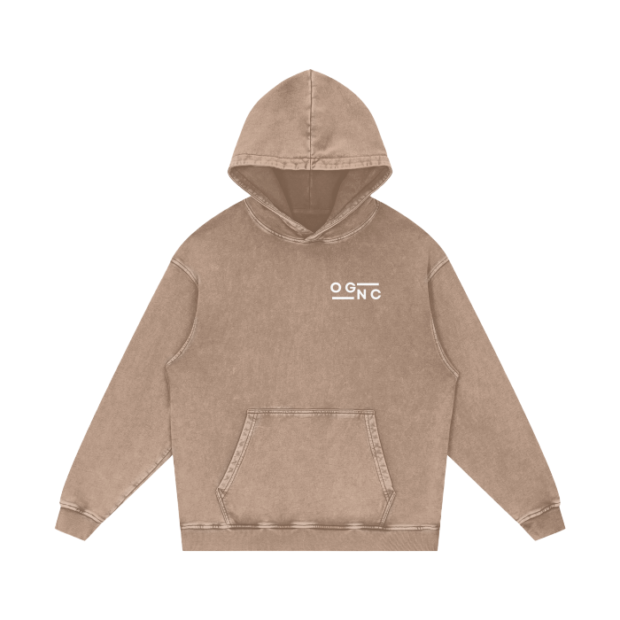 Acid Wash Oversize Hoodie