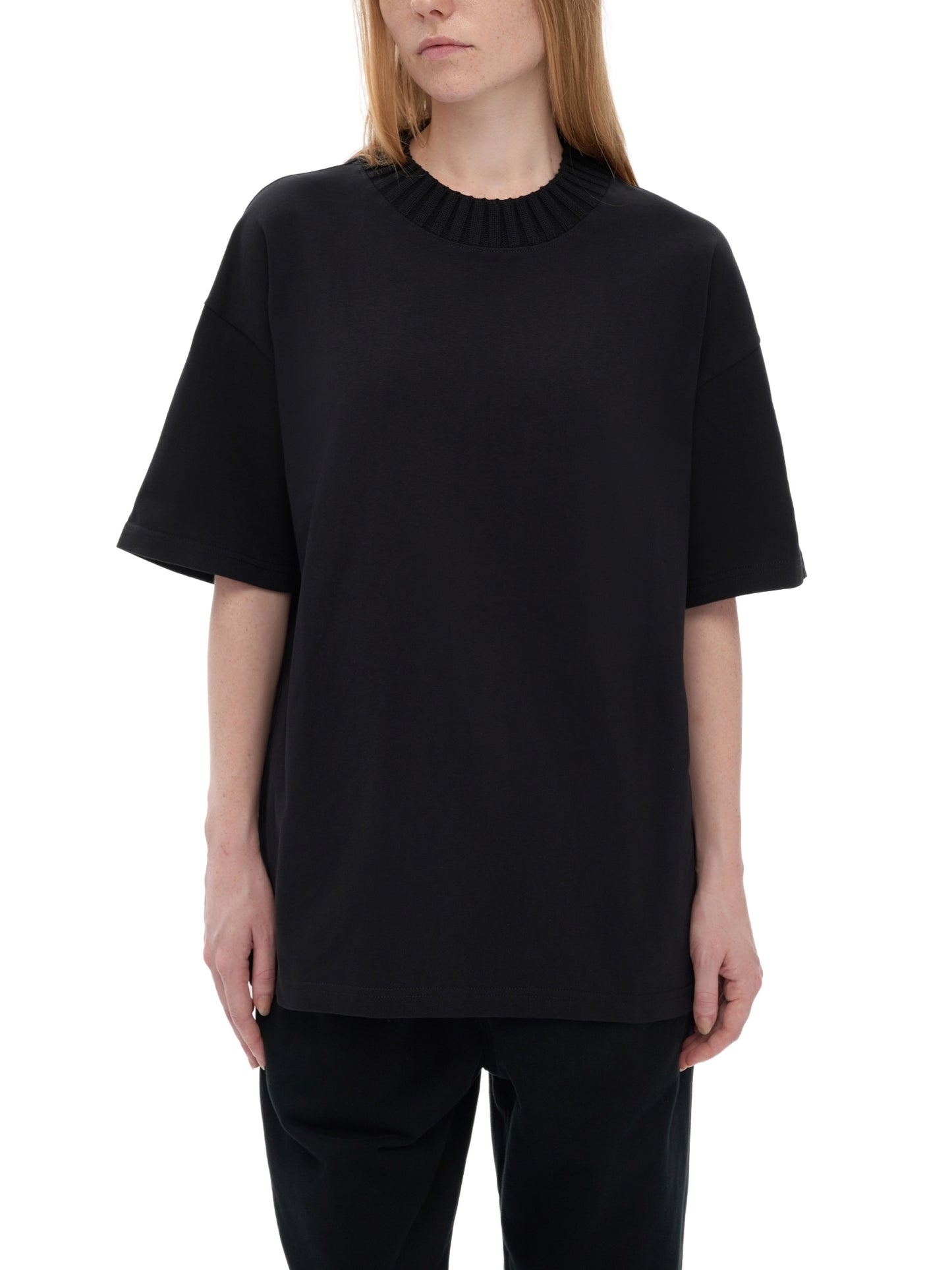 Heavyweight Knitted Round Neck T-Shirt